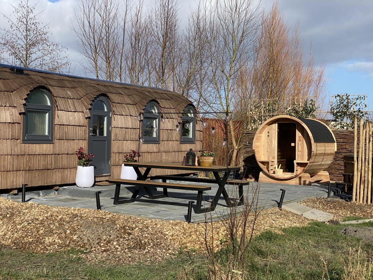 Bed & Wellness Klein Knorrestein With Private Hottub And Sauna And Tandembike Rental Included In Price Almere Bagian luar foto