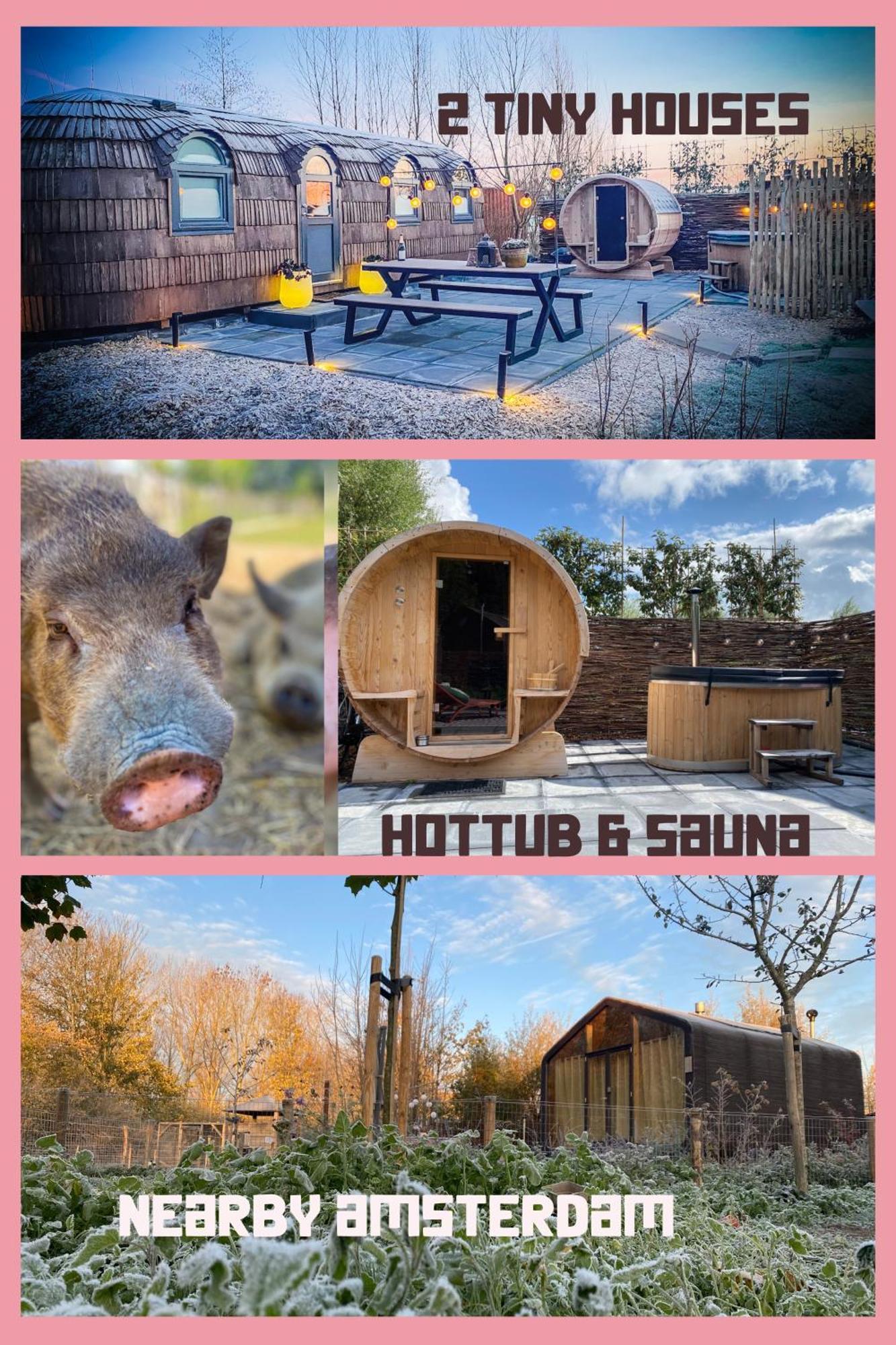 Bed & Wellness Klein Knorrestein With Private Hottub And Sauna And Tandembike Rental Included In Price Almere Bagian luar foto