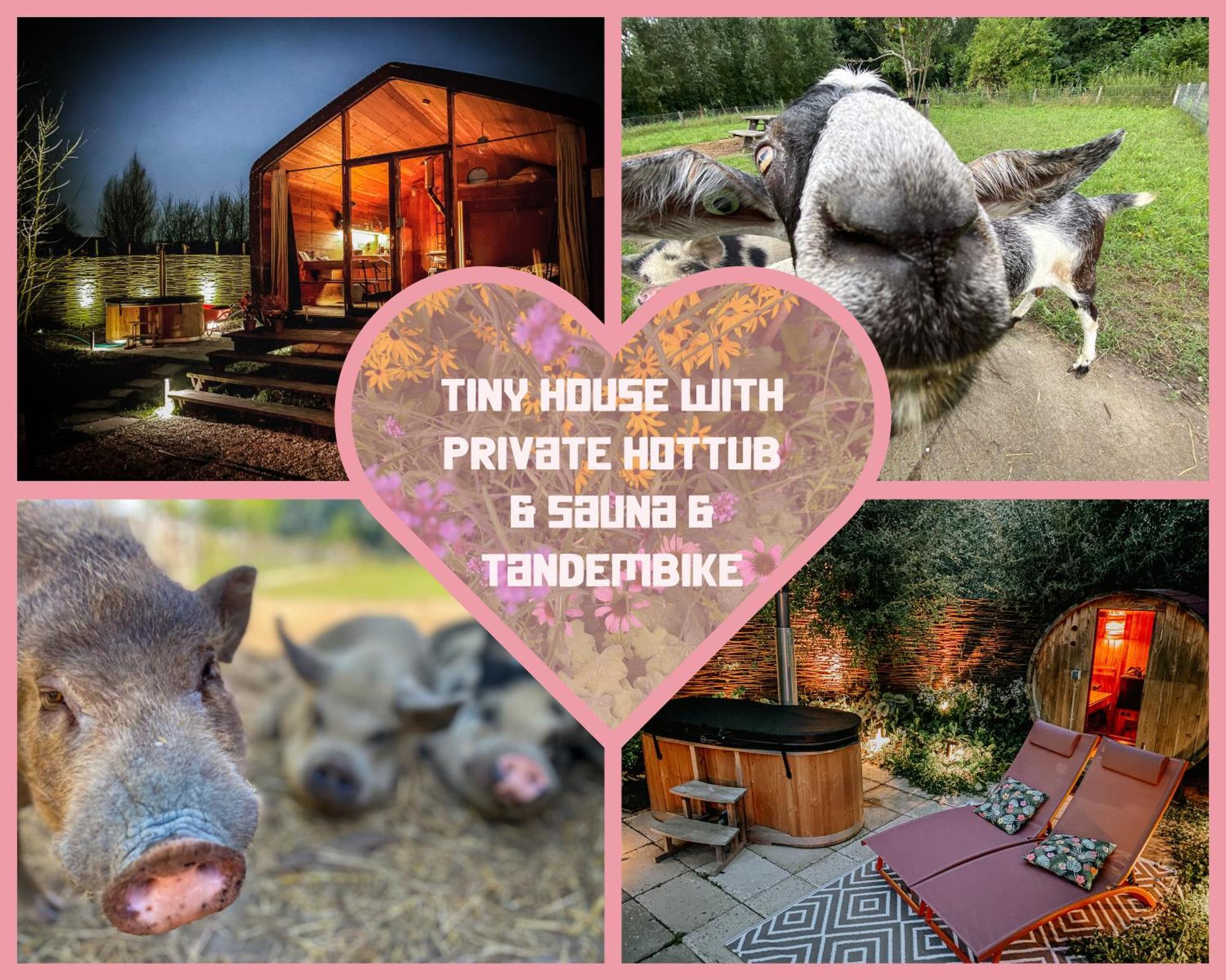 Bed & Wellness Klein Knorrestein With Private Hottub And Sauna And Tandembike Rental Included In Price Almere Bagian luar foto